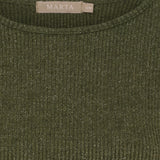MARTA DU CHATEAU Marta du Chateau dame langærmet t-shirt 38915M LS Tee Oliven