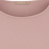 MARTA DU CHATEAU Marta du Chateau dame langærmet t-shirt MdcAster 4906 LS Tee Rosa Blush