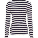 MARTA DU CHATEAU Marta du Chateau dame langærmet t-shirt MdcBegonia 7702 LS Tee Navy