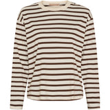 MARTA DU CHATEAU Marta du Chateau dame langærmet t-shirt MdcKara 58709 LS Tee Moro
