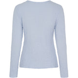 MARTA DU CHATEAU Marta du Chateau dame langærmet t-shirt MdcVionne 38915M Robyn LS Tee LightBlue66