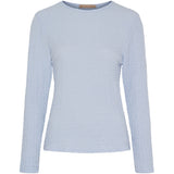 MARTA DU CHATEAU Marta du Chateau dame langærmet t-shirt MdcVionne 38915M Robyn LS Tee LightBlue66