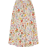 MARTA DU CHATEAU Marta du Chateau dame nederdel MdcCiela 257080V Restudsalg Beige Print
