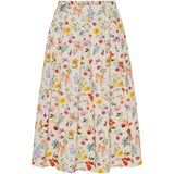 MARTA DU CHATEAU Marta du Chateau dame nederdel MdcCiela 257080V Restudsalg Beige Print