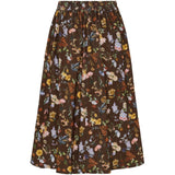 MARTA DU CHATEAU Marta du Chateau dame nederdel MdcCiela 257080V Restudsalg Brown Print