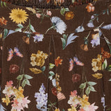 MARTA DU CHATEAU Marta du Chateau dame nederdel MdcCiela 257080V Restudsalg Brown Print