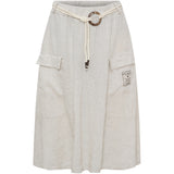 MARTA DU CHATEAU Marta du Chateau dame nederdel MdcEvania 70097 Skirt Beige