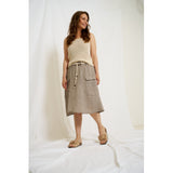MARTA DU CHATEAU Marta du Chateau dame nederdel MdcEvania 70097 Skirt Fango