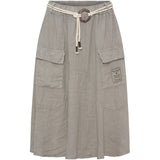 MARTA DU CHATEAU Marta du Chateau dame nederdel MdcEvania 70097 Skirt Fango
