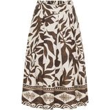 MARTA DU CHATEAU Marta du Chateau dame nederdel MdcRenata 4911Tela Skirt Moro