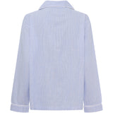 MARTA DU CHATEAU Marta du Chateau dame pyjamas skjorte MdcPil MN140125-003 Shirt Lightblue