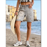 MARTA DU CHATEAU Marta du Chateau dame shorts MdcKiet SW12132 Jeans Denim