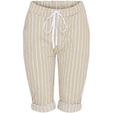 MARTA DU CHATEAU Marta du Chateau dame shorts MdcLiana 21909 Shorts Beige