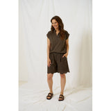 MARTA DU CHATEAU Marta du Chateau dame shorts MdcLiselotte 8377 Shorts Moro