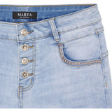 MARTA DU CHATEAU Marta du Chateau dame shorts MdcTove MDC209-26105 Shorts Denim
