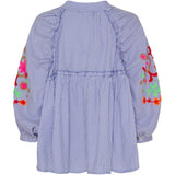 MARTA DU CHATEAU Marta du Chateau dame skjorte MdcAleta 268191Stripe Shirt Blue Denim Stripe