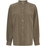 MARTA DU CHATEAU Marta du Chateau dame skjorte MdcArmelle 6568 Shirt Fango