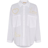 MARTA DU CHATEAU Marta du Chateau dame skjorte MdcCarine 258035 Shirt White