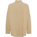 MARTA DU CHATEAU Marta du Chateau dame skjorte MdcColine 258037 Shirt Cappuccino5038