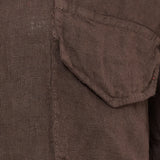 MARTA DU CHATEAU Marta du Chateau dame skjorte MdcDaira 266152 Shirt Mocha93913