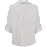 MARTA DU CHATEAU Marta du Chateau dame skjorte MdcDaira 266152 Shirt Sabbia
