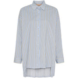 MARTA DU CHATEAU Marta du Chateau dame skjorte MdcGarance 6871 Shirt Celeste2636