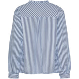 MARTA DU CHATEAU Marta du Chateau dame skjorte MdcKalina 7881 Shirt BlueScuro5888tpg