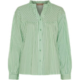MARTA DU CHATEAU Marta du Chateau dame skjorte MdcKalina 7881 Shirt Verde5888tpg