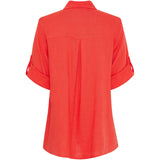 MARTA DU CHATEAU Marta du Chateau dame skjorte MdcKiara 258354 Shirt Red5604