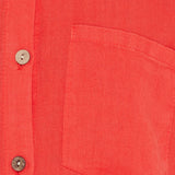 MARTA DU CHATEAU Marta du Chateau dame skjorte MdcKiara 258354 Shirt Red5604