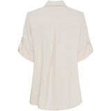 MARTA DU CHATEAU Marta du Chateau dame skjorte MdcKiara 258354 Shirt Sabbia1752