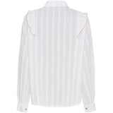 MARTA DU CHATEAU Marta du Chateau dame skjorte MdcLaurette 6843 Shirt White/beige