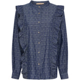 MARTA DU CHATEAU Marta du Chateau dame skjorte MdcLena 6785 Shirt Jeans