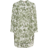 MARTA DU CHATEAU Marta du Chateau dame skjorte MdcLucca 259095 Shirt Military