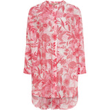 MARTA DU CHATEAU Marta du Chateau dame skjorte MdcLucca 259095 Shirt Red