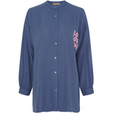 MARTA DU CHATEAU Marta du Chateau dame skjorte MdcMarion 6409 Restudsalg Jeans Scuro