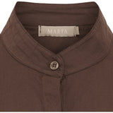 MARTA DU CHATEAU Marta du Chateau dame skjorte MdcMilano 258641 Shirt Moro