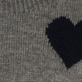 MARTA DU CHATEAU Marta du Chateau dame strik MdcAmarante 64023 Knit Dark Grey