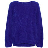 MARTA DU CHATEAU Marta du Chateau dame strik MdcAnouk 8038 Knit Cobalt Blue