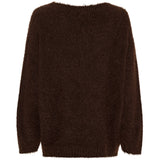 MARTA DU CHATEAU Marta du Chateau dame strik MdcAnouk 8038 Knit Marrone