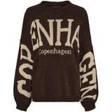 MARTA DU CHATEAU Marta du Chateau dame strik MdcAria 8111 Knit Moro/Fango