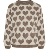 MARTA DU CHATEAU Marta du Chateau dame strik MdcCara 9688 Knit Dark Fango