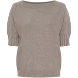 MARTA DU CHATEAU Marta du Chateau dame strik MdcConstanza 9511 Knit Fango Melange