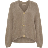 MARTA DU CHATEAU Marta du Chateau dame strik MdcDakota 809 Cardigan Dark Fango