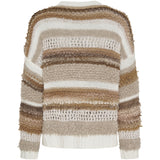 MARTA DU CHATEAU Marta du Chateau dame strik MdcDelilah 25430 Knit Bianco/Cammello