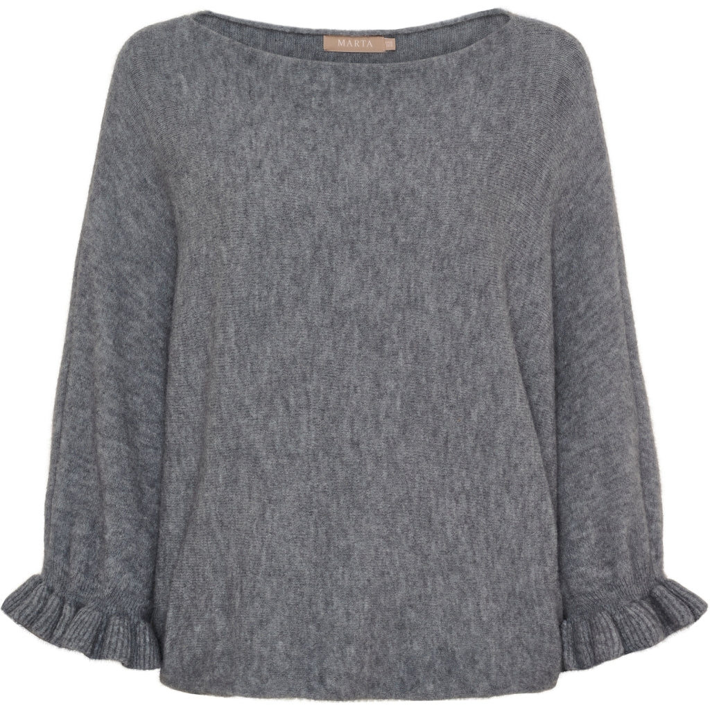 Marta du Chateau dam stickat MdcElderflower 30003 - Camello3921