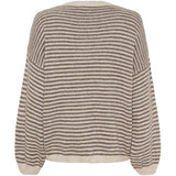 MARTA DU CHATEAU Marta du Chateau dame strik MdcIndie 8112 Knit Beige/Fango