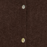 MARTA DU CHATEAU Marta du Chateau dame strik MdcJuliana 2413 Cardigan Brown2984