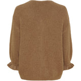 MARTA DU CHATEAU Marta du Chateau dame strik MdcJuliana 2413 Cardigan Camel2049