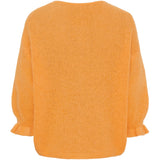 MARTA DU CHATEAU Marta du Chateau dame strik MdcJuliana 2413 Cardigan Orange14472